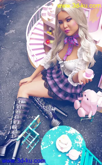 3D打印模型Sweet Chaoz Outfit Textures的图片