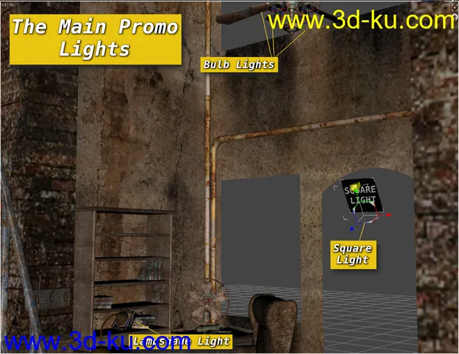 SY Invisilights Iray模型的图片4