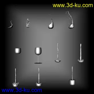 3D打印模型SY Rigged Water Iray 2022的图片