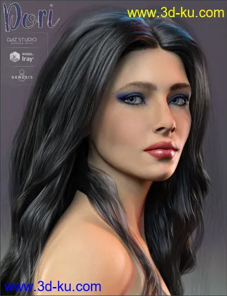 3D打印模型TDT-Dori for Genesis 8 Female的图片