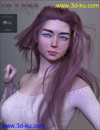 3D打印模型TDT-Ulyana for Genesis 8 Female的图片