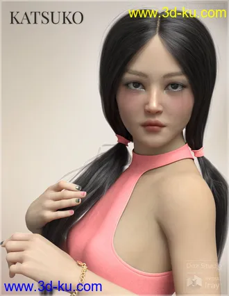 3D打印模型Teen - Katsuko for Genesis 8 Female的图片