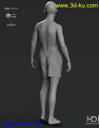 3D打印模型Teen Kola 8.1 HD Add-On的图片