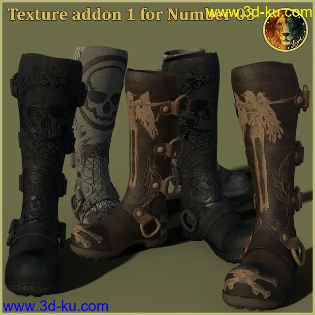 Texture addon 1 for Number 03模型的图片1