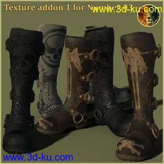 3D打印模型Texture addon 1 for Number 03的图片