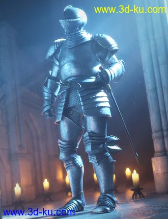 3D打印模型The Knight Series 01 for Genesis 8 Males的图片