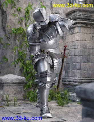 3D打印模型The Knight Series 01 for Genesis 8 Males的图片