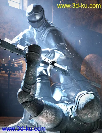 3D打印模型The Knight Series 03 for Genesis 8 Males的图片