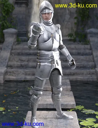 3D打印模型The Knight Series 03 for Genesis 8 Males的图片