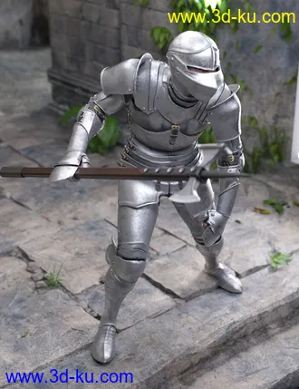 3D打印模型The Knight Series 03 for Genesis 8 Males的图片