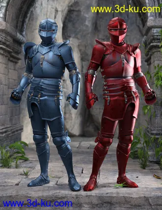 3D打印模型The Knight Series 03 for Genesis 8 Males的图片