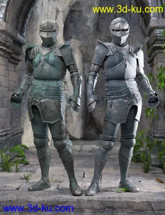 3D打印模型The Knight Series 03 for Genesis 8 Males的图片