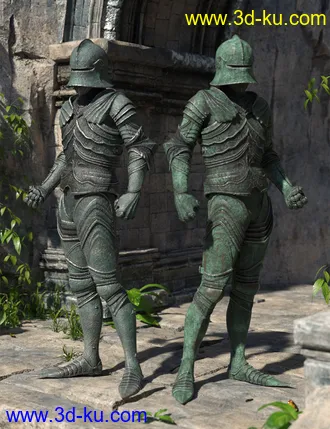 3D打印模型The Knight Series 04 for Genesis 8 Males的图片