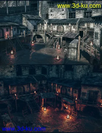 3D打印模型The Knight's Castle的图片