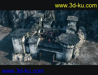 3D打印模型The Knight's Castle的图片