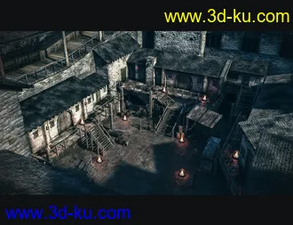 3D打印模型The Knight's Castle的图片