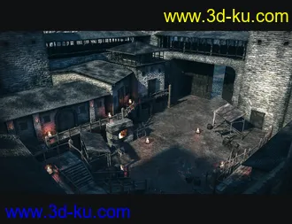 3D打印模型The Knight's Castle的图片