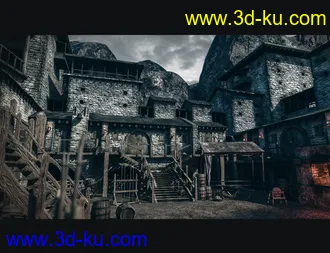 3D打印模型The Knight's Castle的图片
