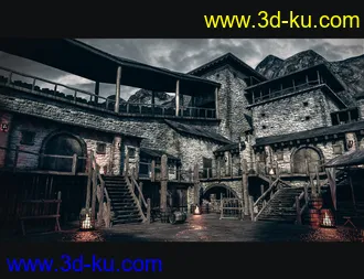 3D打印模型The Knight's Castle的图片
