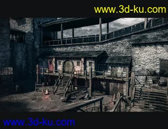 3D打印模型The Knight's Castle的图片