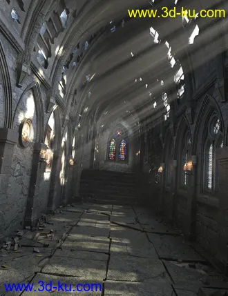 3D打印模型The Long Gallery Ruin的图片