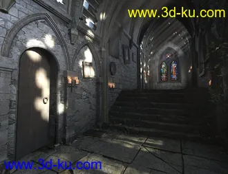 3D打印模型The Long Gallery Ruin的图片