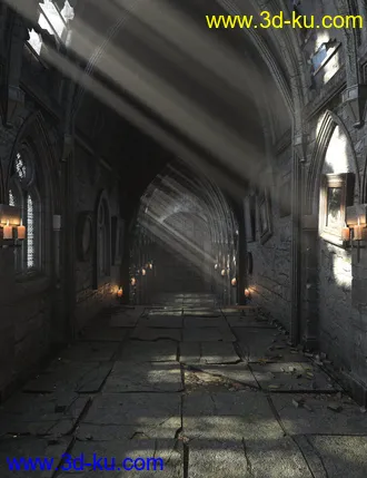 3D打印模型The Long Gallery Ruin的图片