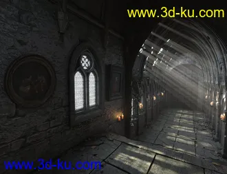 3D打印模型The Long Gallery Ruin的图片