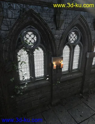 3D打印模型The Long Gallery Ruin的图片