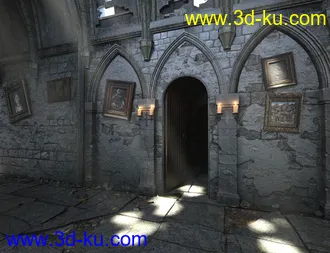 3D打印模型The Long Gallery Ruin的图片