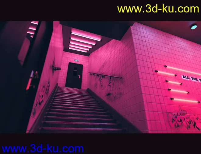 The Neon Bar Environment Bundle模型的图片11