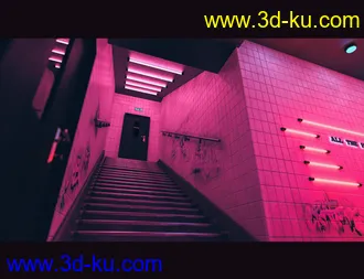 3D打印模型The Neon Bar Environment Bundle的图片