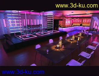 3D打印模型The Neon Bar Environment Bundle的图片