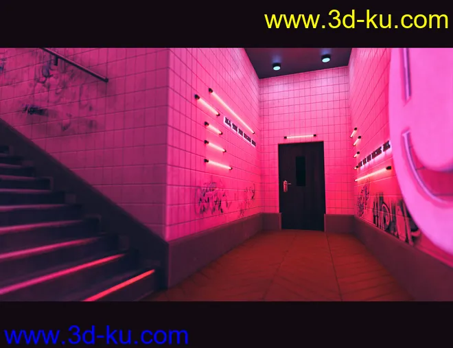 The Neon Bar Environment Bundle模型的图片14