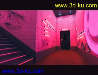3D打印模型The Neon Bar Environment Bundle的图片