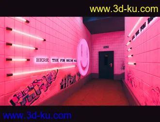 3D打印模型The Neon Bar Environment Bundle的图片