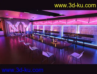 3D打印模型The Neon Bar Environment Bundle的图片