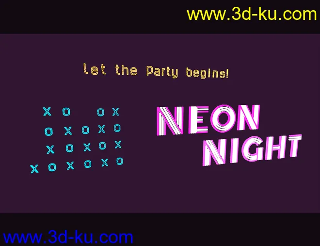 The Neon Bar Environment Bundle模型的图片27
