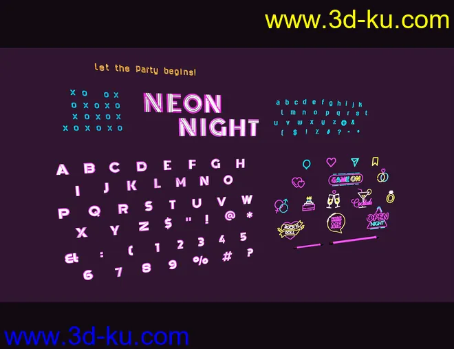 The Neon Bar Environment Bundle模型的图片28