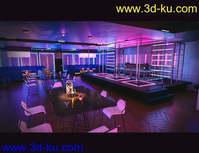 The Neon Bar Environment Bundle模型的图片31