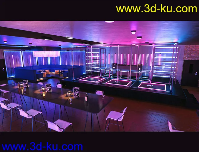 The Neon Bar Environment Bundle模型的图片32