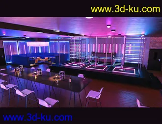 3D打印模型The Neon Bar Environment Bundle的图片