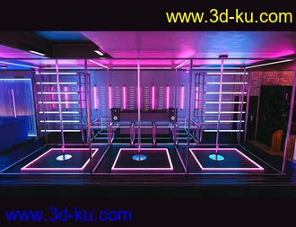 3D打印模型The Neon Bar Environment Bundle的图片