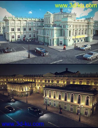 3D打印模型The Royal Opera Building的图片