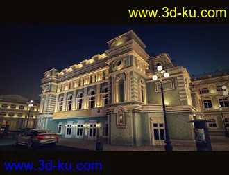 3D打印模型The Royal Opera Building的图片