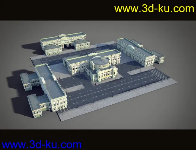 The Royal Opera Building模型的图片3