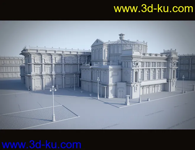 The Royal Opera Building模型的图片4