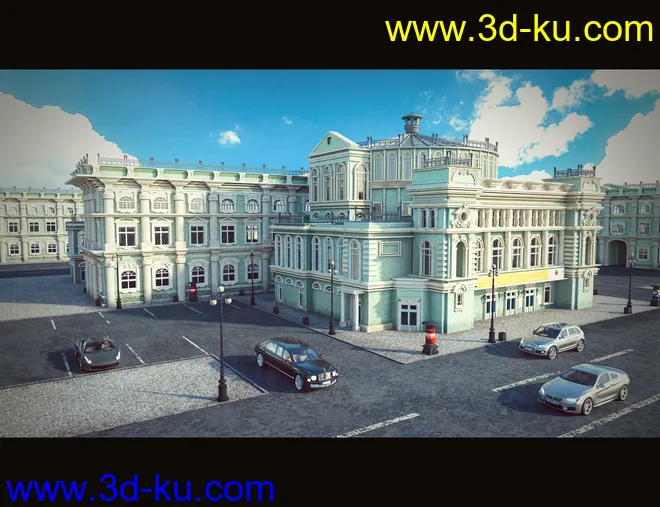 The Royal Opera Building模型的图片5