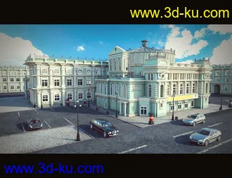 3D打印模型The Royal Opera Building的图片