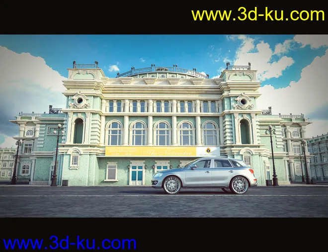 The Royal Opera Building模型的图片6